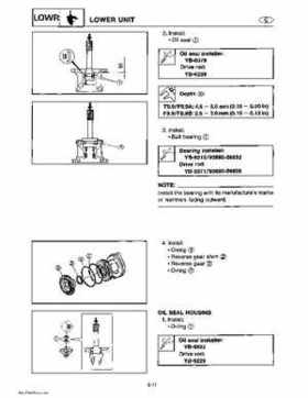 Yamaha Marine Outboards Factory Service / Repair/ Workshop Manual T9.9T F9.9T, Page 133