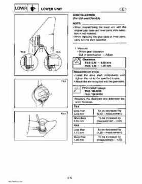 Yamaha Marine Outboards Factory Service / Repair/ Workshop Manual T9.9T F9.9T, Page 137