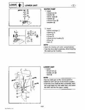Yamaha Marine Outboards Factory Service / Repair/ Workshop Manual T9.9T F9.9T, Page 145