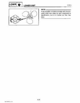 Yamaha Marine Outboards Factory Service / Repair/ Workshop Manual T9.9T F9.9T, Page 147