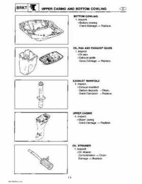 Yamaha Marine Outboards Factory Service / Repair/ Workshop Manual T9.9T F9.9T, Page 151