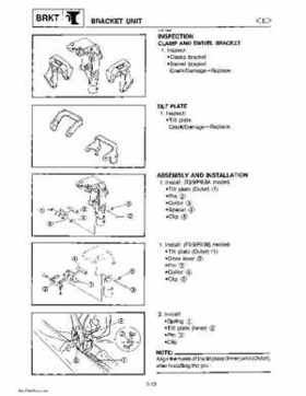 Yamaha Marine Outboards Factory Service / Repair/ Workshop Manual T9.9T F9.9T, Page 161