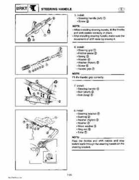 Yamaha Marine Outboards Factory Service / Repair/ Workshop Manual T9.9T F9.9T, Page 168