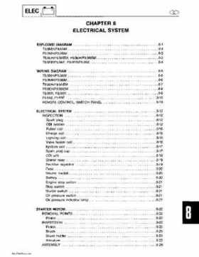 Yamaha Marine Outboards Factory Service / Repair/ Workshop Manual T9.9T F9.9T, Page 171