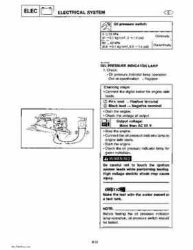 Yamaha Marine Outboards Factory Service / Repair/ Workshop Manual T9.9T F9.9T, Page 193