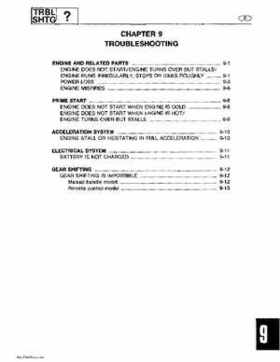 Yamaha Marine Outboards Factory Service / Repair/ Workshop Manual T9.9T F9.9T, Page 198