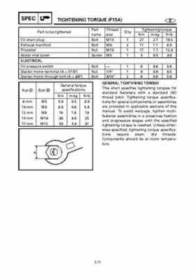 Yamaha Outboard F15A F9.9C, FT9.9D F15 Service Manual, Page 62