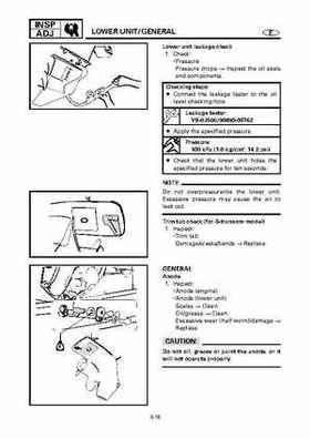 Yamaha Outboard F15A F9.9C, FT9.9D F15 Service Manual, Page 142