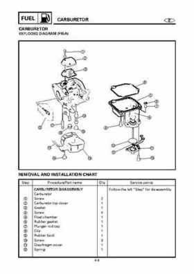 Yamaha Outboard F15A F9.9C, FT9.9D F15 Service Manual, Page 168