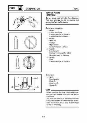 Yamaha Outboard F15A F9.9C, FT9.9D F15 Service Manual, Page 176