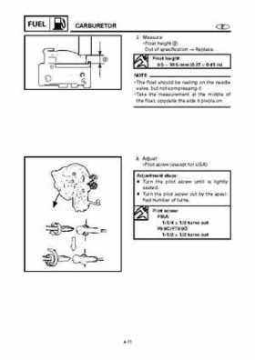 Yamaha Outboard F15A F9.9C, FT9.9D F15 Service Manual, Page 178