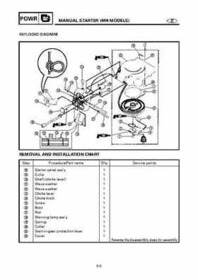 Yamaha Outboard F15A F9.9C, FT9.9D F15 Service Manual, Page 188