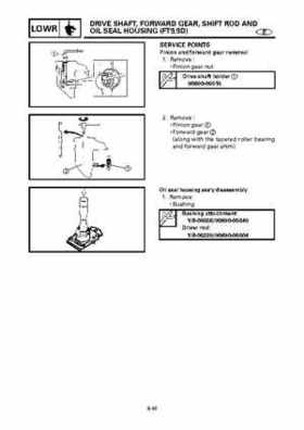 Yamaha Outboard F15A F9.9C, FT9.9D F15 Service Manual, Page 358