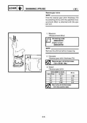Yamaha Outboard F15A F9.9C, FT9.9D F15 Service Manual, Page 370