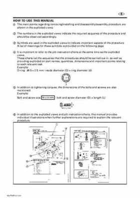 Yamaha Outboard Motors Factory Service Manual F6 and F8, Page 12