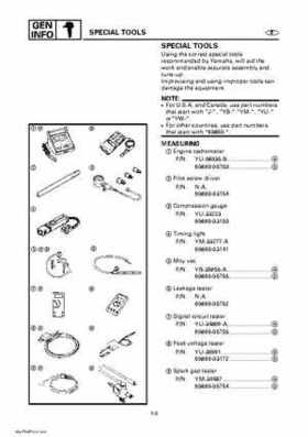 Yamaha Outboard Motors Factory Service Manual F6 and F8, Page 30