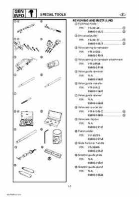 Yamaha Outboard Motors Factory Service Manual F6 and F8, Page 34