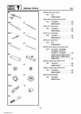 Yamaha Outboard Motors Factory Service Manual F6 and F8, Page 36