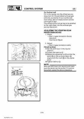 Yamaha Outboard Motors Factory Service Manual F6 and F8, Page 116