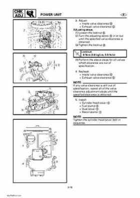Yamaha Outboard Motors Factory Service Manual F6 and F8, Page 122