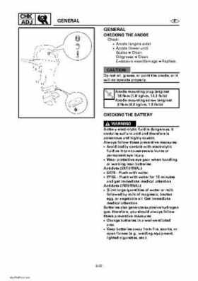 Yamaha Outboard Motors Factory Service Manual F6 and F8, Page 134