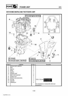 Yamaha Outboard Motors Factory Service Manual F6 and F8, Page 216