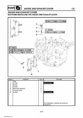 Yamaha Outboard Motors Factory Service Manual F6 and F8, Page 250