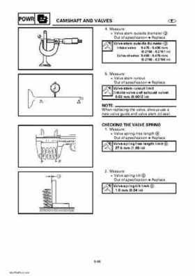 Yamaha Outboard Motors Factory Service Manual F6 and F8, Page 272