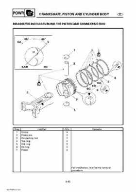 Yamaha Outboard Motors Factory Service Manual F6 and F8, Page 286