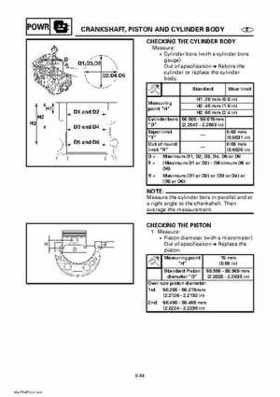 Yamaha Outboard Motors Factory Service Manual F6 and F8, Page 288