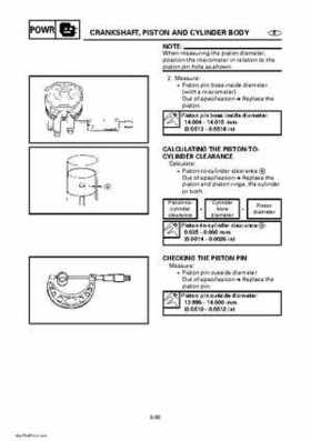 Yamaha Outboard Motors Factory Service Manual F6 and F8, Page 290