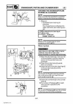 Yamaha Outboard Motors Factory Service Manual F6 and F8, Page 294