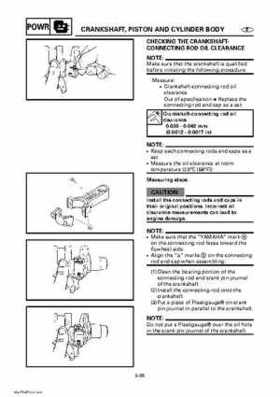 Yamaha Outboard Motors Factory Service Manual F6 and F8, Page 298