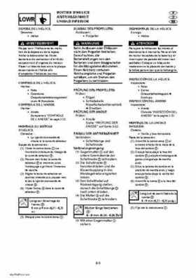 Yamaha Outboard Motors Factory Service Manual F6 and F8, Page 319