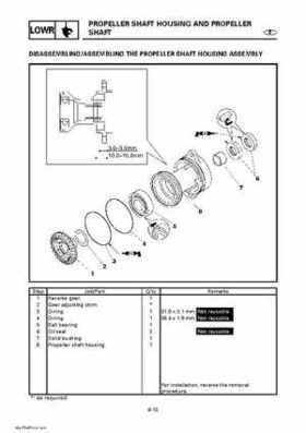 Yamaha Outboard Motors Factory Service Manual F6 and F8, Page 334