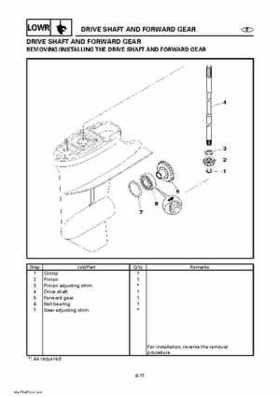 Yamaha Outboard Motors Factory Service Manual F6 and F8, Page 342