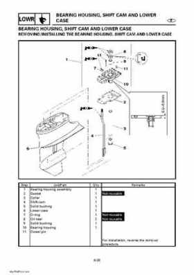 Yamaha Outboard Motors Factory Service Manual F6 and F8, Page 348