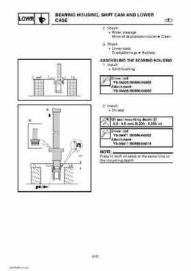 Yamaha Outboard Motors Factory Service Manual F6 and F8, Page 352