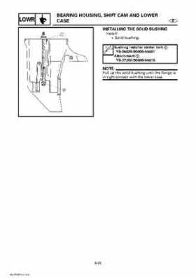 Yamaha Outboard Motors Factory Service Manual F6 and F8, Page 354