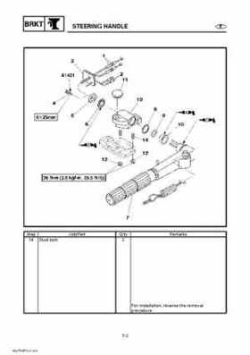 Yamaha Outboard Motors Factory Service Manual F6 and F8, Page 368