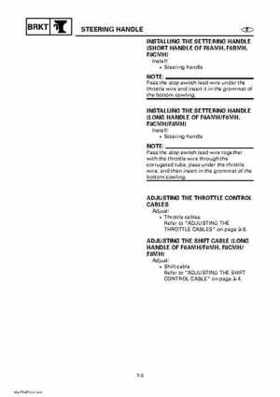 Yamaha Outboard Motors Factory Service Manual F6 and F8, Page 374