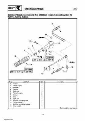 Yamaha Outboard Motors Factory Service Manual F6 and F8, Page 376