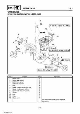 Yamaha Outboard Motors Factory Service Manual F6 and F8, Page 406