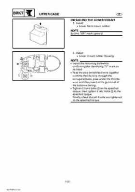 Yamaha Outboard Motors Factory Service Manual F6 and F8, Page 408