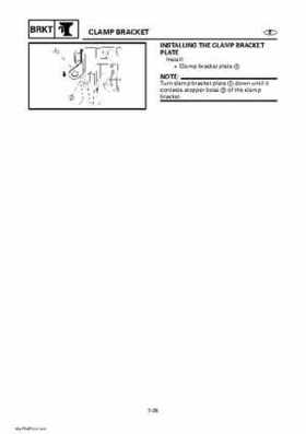 Yamaha Outboard Motors Factory Service Manual F6 and F8, Page 422