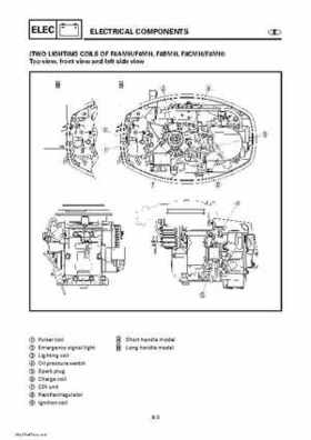 Yamaha Outboard Motors Factory Service Manual F6 and F8, Page 436