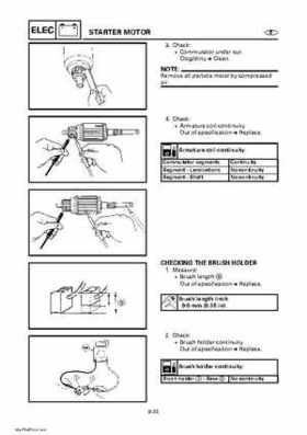 Yamaha Outboard Motors Factory Service Manual F6 and F8, Page 476