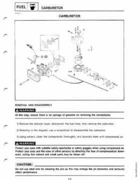 Yamaha Outboards 3P Service Manual, Page 32