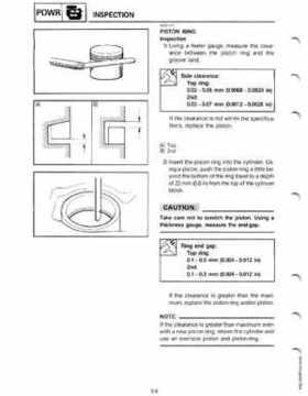 Yamaha Outboards 3P Service Manual, Page 42