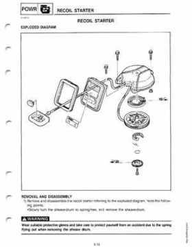 Yamaha Outboards 3P Service Manual, Page 49